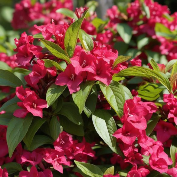 Weigela florida 'Bristol Ruby'